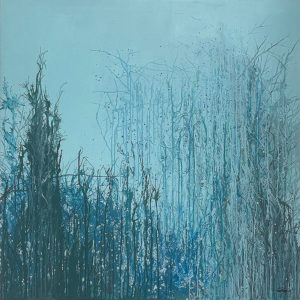 Algario onírico - Acrylic on canvas - 100x100 cm. ©2025 Txema Muñoz