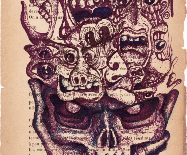 Beings-in-the-brain-Ink-on-a-paper-sheet-of-1891-152-x-232-cm.-©2017-Txema-Munoz