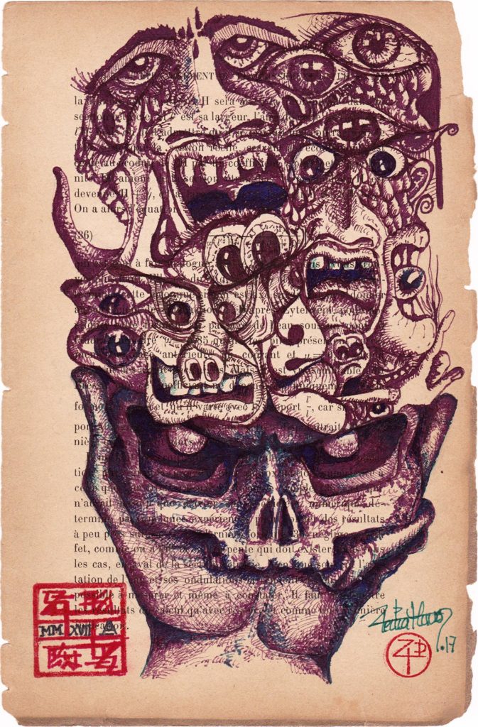 Beings-in-the-brain-Ink-on-a-paper-sheet-of-1891-152-x-232-cm.-©2017-Txema-Munoz