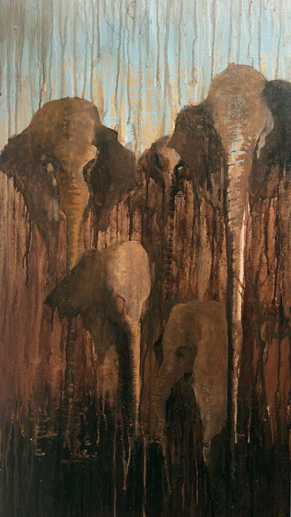 Between Root and Memory - Mother Elephant