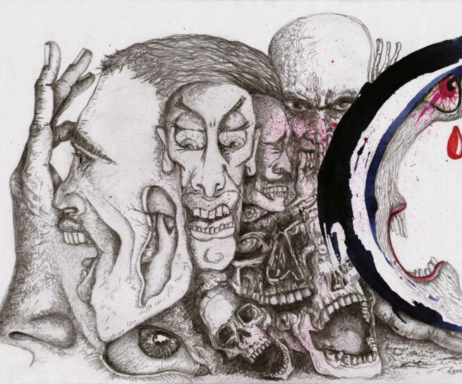 Bloody-Moon-Graphite-and-ink-on-paper-21-x-297-cm.-@2018-Txema-Munoz