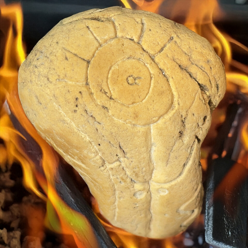 First Gesture Woman Burning