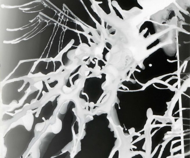 Fluidization 2 (Fluidificación 2) - Photographic paper - 13 x 13 cm. ©1986 Txema Muñoz