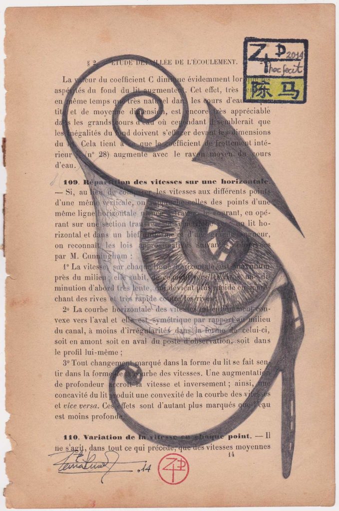 Horus_-right-eye-in-the-snake-Ojo-derecho-de-Horus-en-la-serpiente-Graphite-and-coloured-pencil-on-a-paper-sheet-of-1891-aprox.-152-x-232-cm.-©2014-Txema-Munoz