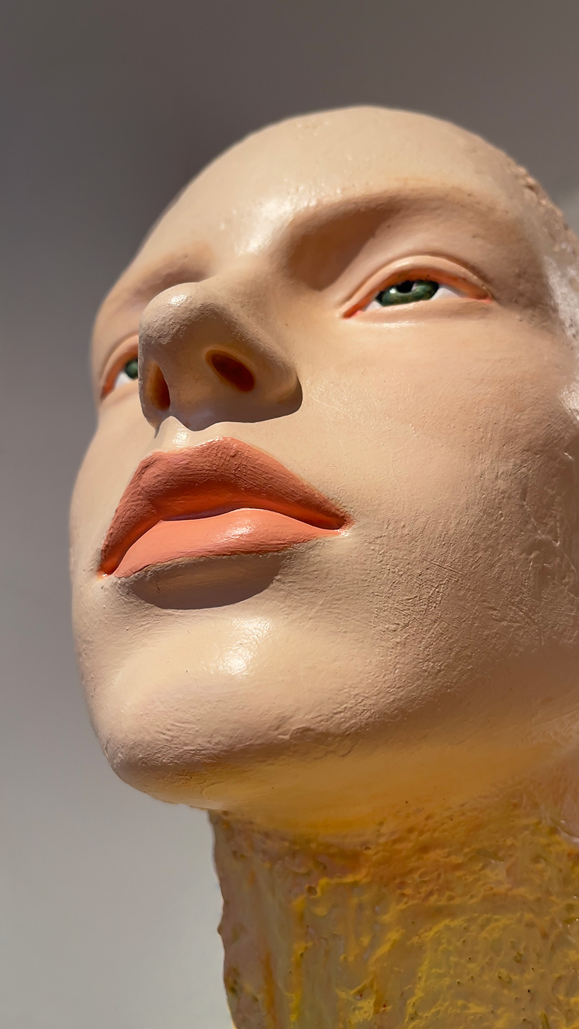 Odile — Between fire and memory - Face