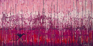 Running Phobos Running Phobos - Acrylic on canvas - 100x50 cm. ©2025 Txema Muñoz